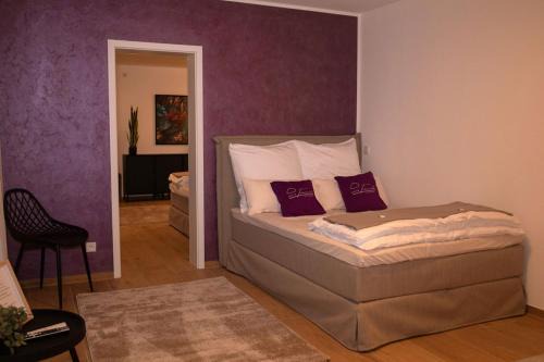 Jollenbeck Apartamento | Mein Träumchen Apartements- 2 Lila stillvoll und zentral übernachten
