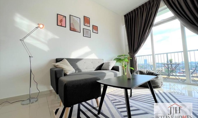 Malacca City Apartamento | Melaka {Nova8 Suite} City-View/4Pax/WIFI/tv-box