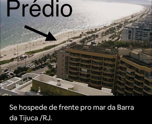 Barra da Tijuca Apartamento | Melhor quarto-sala na Barra da Tijuca - Posto 5 na praia