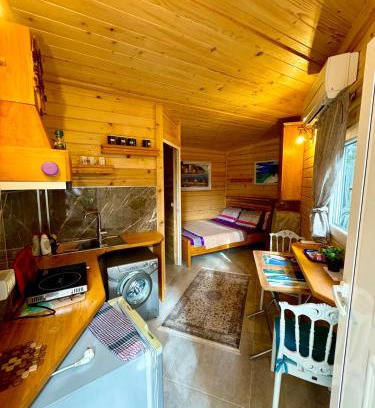 Ishem Casa | Melina Wooden Beach Cabin For 2 People ,Gjiri Lalzit