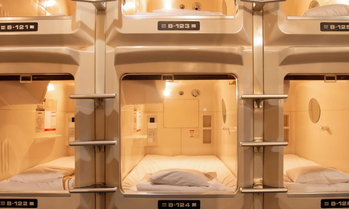 Nishishinsaibashi Hotel | Men's only Capsule Hotel Asahi Plaza Shinsaibashi