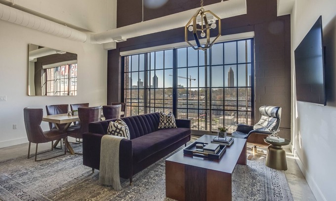 Old Fourth Ward Apartamento | Mercury Loft by Atlanta Luxury Rentals