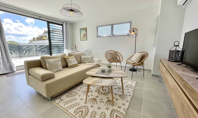 Papeete Condominio | Mereani flat, brand new condo in the center of Papeete