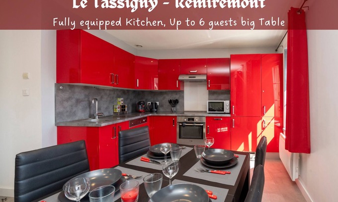 Remiremont Apartamento | Meublé "Le Tassigny" 3 Hyper-centre / Balnéo