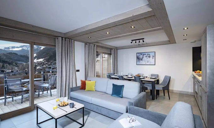 Le Grand-Bornand Apartamento | MGM Hotels & Residences - Residence Chalets de Joy ***** - 4 Room Duplex Apartment 8 People