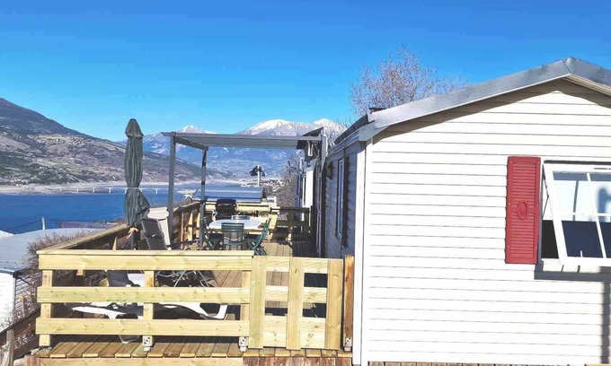 Pontis Casa | MH 4/6 Pers Standing Climatisé 36m² Avec vue Panoramique sur lac et Montagnes