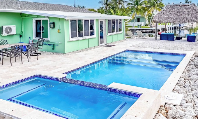 Big Pine Key Casa | Mi Sueno | 3 bed, 2 bath canalfront home with new pool & spa!