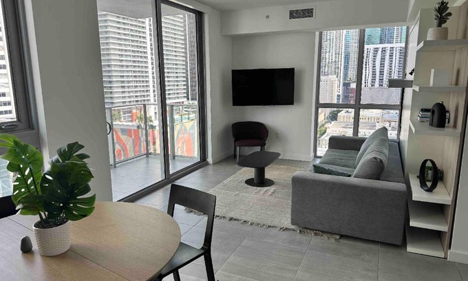 Downtown Miami Apartamento | Miami Downtown Comfy Condo-Hotels in a luxury modern building