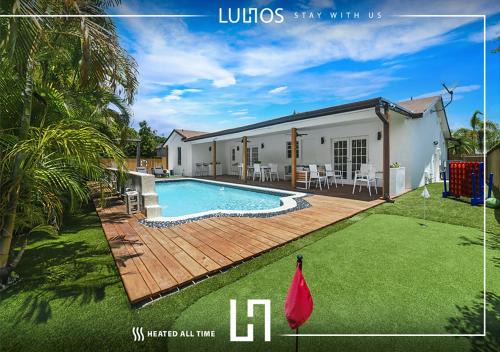 The Hammocks Casa | Miami house Heated Pool Game Room BBQ L67
