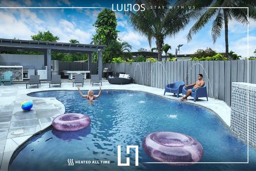 Palm Springs North Casa | Miami House with Hot Pool-spa & Pool table L48