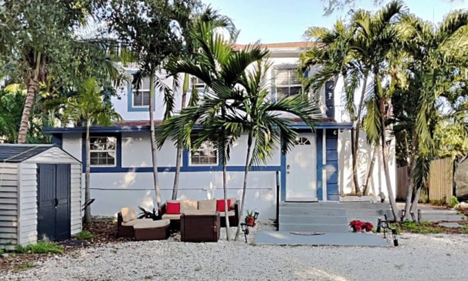 Little Haiti Casa | Miami Townhouse with Patio Gazebo