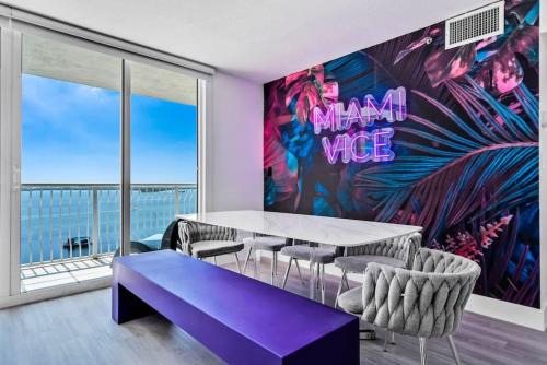Brickell Apartamento | Miami Vice Oceanfront Sky Villa