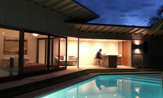 'Aina Haina Casa | Mid-Century East Honolulu Oasis a minutos de Diamond Head y Waikiki Beach