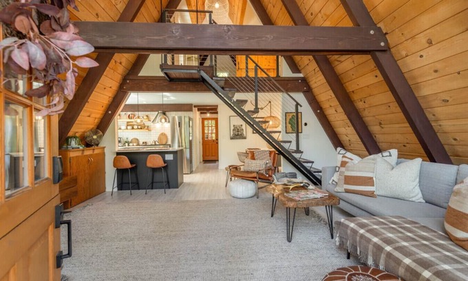 Timberland Cabina | Mid Century Modern Cabin - The Tahoe A-Frame