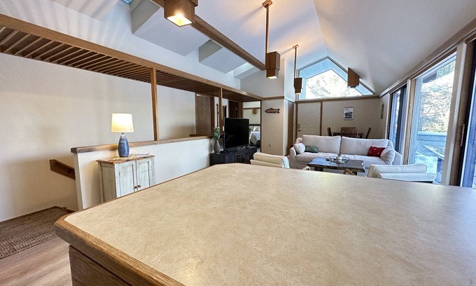 Frederic Casa | Mid-Century Upper Manistee River Getaway near Grayling