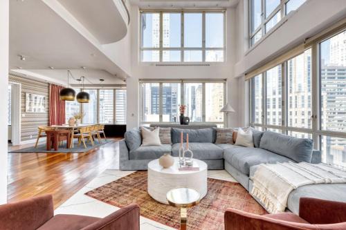 Sutton Place Apartamento | Midtown East 5br w balconies nr Central Park NYC-1086