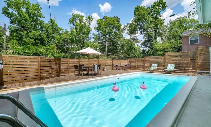 Tallahassee Casa | Midtown on 7th Ave - Private Pool - Walk to restaurants & shops - FSU 2 miles