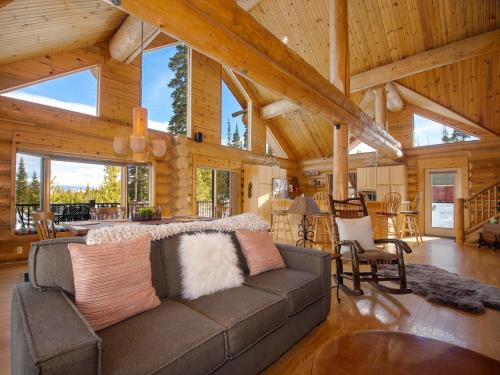 Fraser Casa | Miles Behind Log Cabin