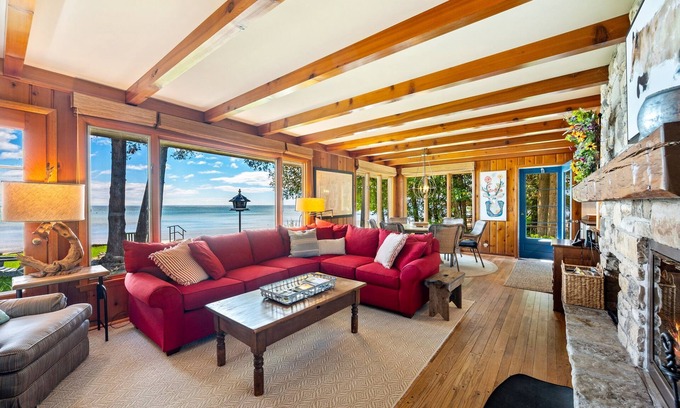 Jacksonport Casa | Frente al lago Michigan