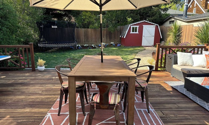 Mill Valley Casa | Downtown MV Home, Huge Yard
