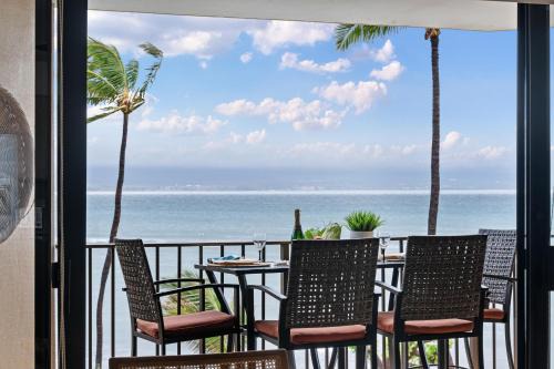 Maalaea Casa | Milowai 302 · MIL 302 Oceanfront 2BD w Ocean Views Whale Watch