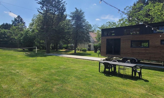 Pontault-Combault Casa | Mini Maison Tiny House 6 Pers sur Jardin de 3800m2 Avec Jacuzzi
