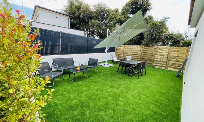 Cauro Casa | Mini Villa 2/4 Personnes sur Porticcio Avec Jardin Privatif