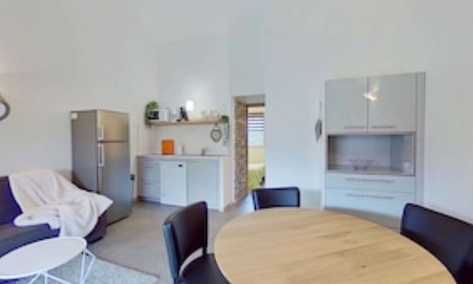 Pinarellu Villa | MINI VILLA 2 /4 pers. terrace, garden, private covered parking AND COMMON SWIMMING POOL