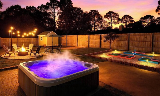 Wilmington Casa | *MiniGolf-Hot Tub-Firepit-Games*