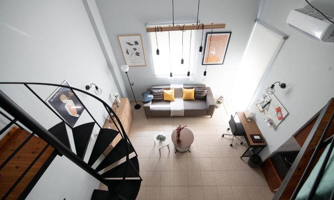 Kastellocampos Apartamento | Minimal loft at Kastellokampos