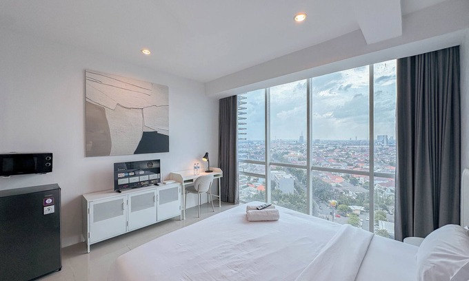 Surabaya Apartamento | Minimalist Studio (No Kitchen) At The City Square Surabaya Apartment