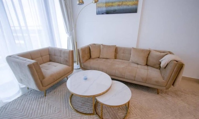 Sharjah Apartamento | Misk 1BR Urban Oasis - Downtown Aljada