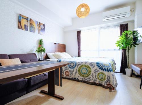 Itabashi Apartamento | MIYAVI#302 3min walk Narimasu Station, 4 people, wide queen bed & sofa, Tokyo's largest Don Quijote