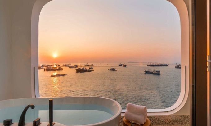 Futian CBD Cama Y Desayuno | Miyue Shenzhen Monet Vasha SeaviewResort