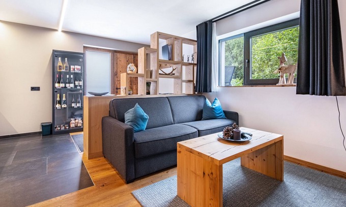 St. Valentin auf der Haide Chalet De Esquí | Moderno apartamento vacacional Chalet Ortles con vistas a la montaña y Wi-Fi