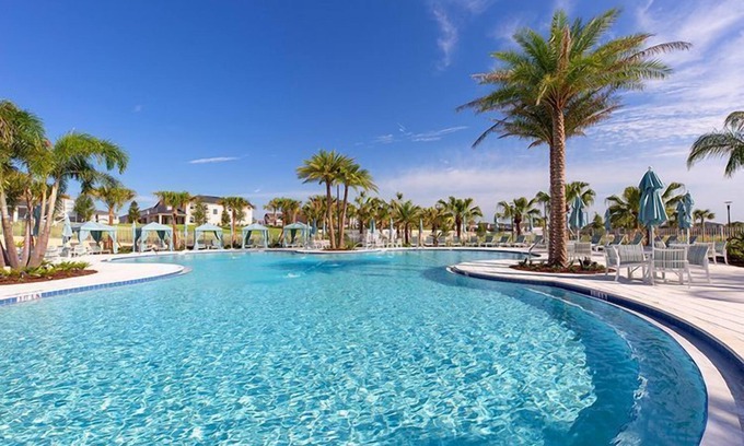 Florida Central Atlantic Coast Cabaña | Moana Castle at Solara Resort by Shine Villas!