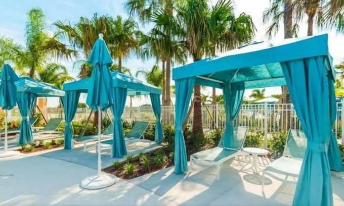 Florida Central Atlantic Coast Villa | Moana Castle At Solara Resort By Shine Villas! 9 Bedroom Villa