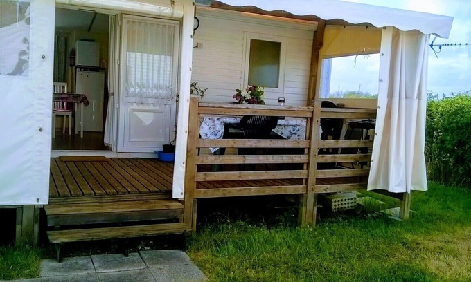 Bourcefranc-le-Chapus Casa | Mobil home toda comodidad en jardín privado 150m2 (camping muy tranquilo)
