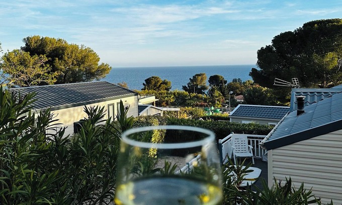 Le Dramont Cabina | Mobil Home Avec Superbe vue sur mer