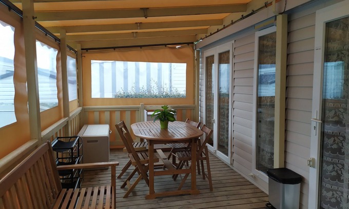 Le Fenouiller Casa | Mobil-home Dans Camping Calme Avec Piscine, 2,8 km de la Plage