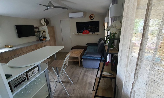 Rocbaron Casa | Mobil-home Dans Parc Résidentiel Calme et Verdoyant