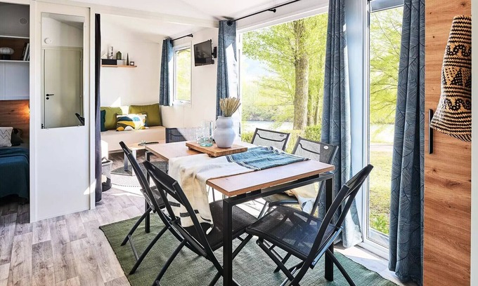 Sadirac Casa | Mobil-Home Modulo 4 Zimmer 6/8 Personen Klimaanlage + TV