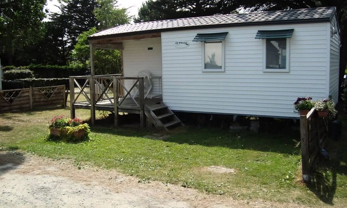 Mesquer Casa | Mobil home O'Phéa 23m2 integrierte Terrasse - 2 Schlafzimmer 5 Personen
