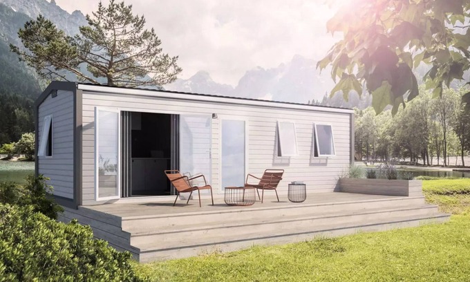 Vic-sur-Aisne Casa | Mobil-home Terrasse Lounge