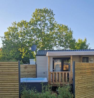Pordic Otro | Mobil-home Premium avec spa privatif