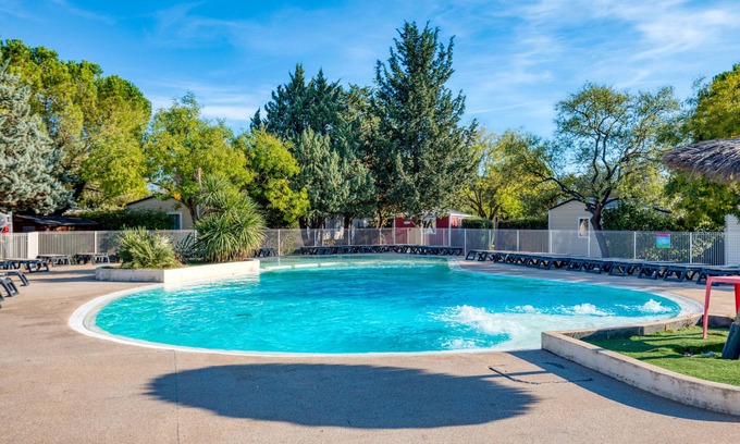 Gallargues-le-Montueux Casa | Mobile Home Rental Camping Les Amandiers