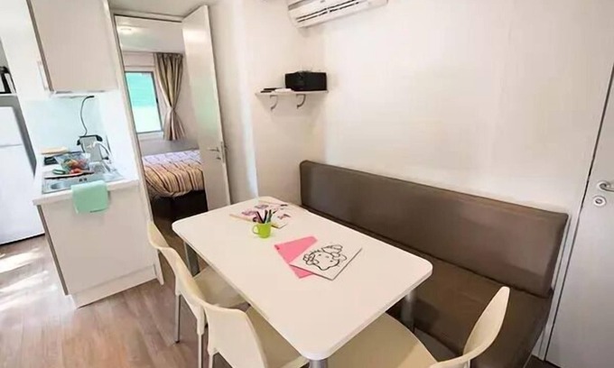 La Boissiere-de-Montaigu Casa | Mobile home - Aufgedeckte Terrasse