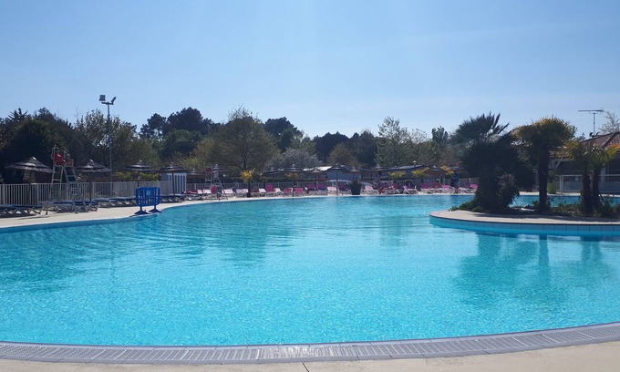 Gastes Casa | Mobile home, 4*, 3 pools, beach, 40 m2, 24 m2 covered terrace, air-conditioned