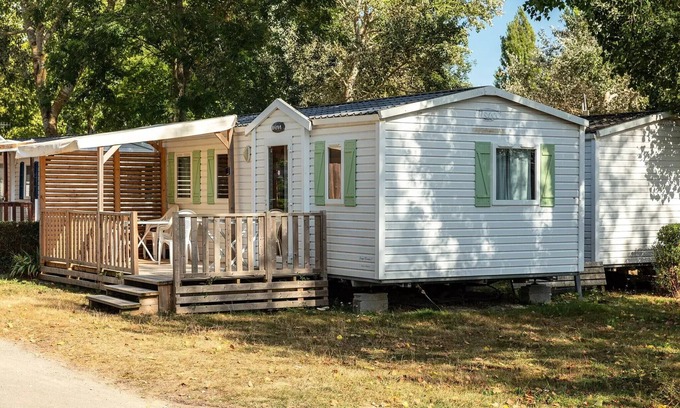 Villereal Casa | Mobile home - Aufgedeckte Terrasse