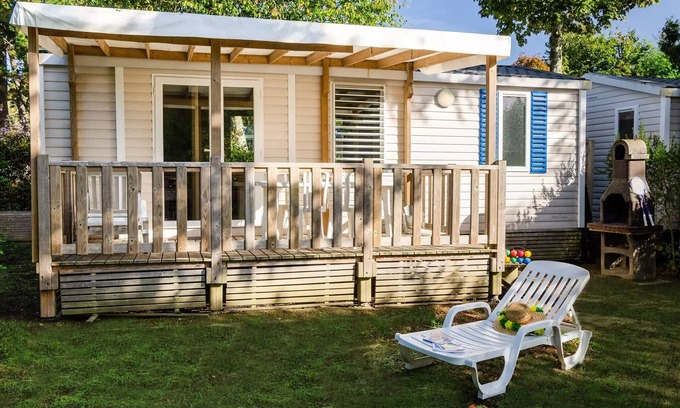 Clohars-Fouesnant Casa | Mobile home ● Aufgehobene Terrasse